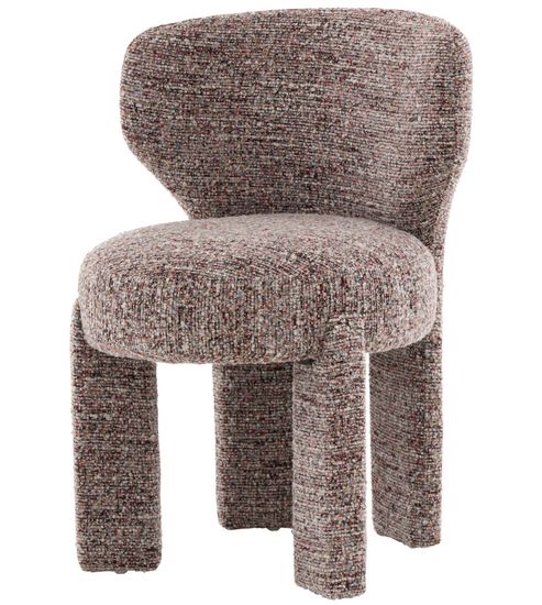 Стул Lainr бордовый меланж