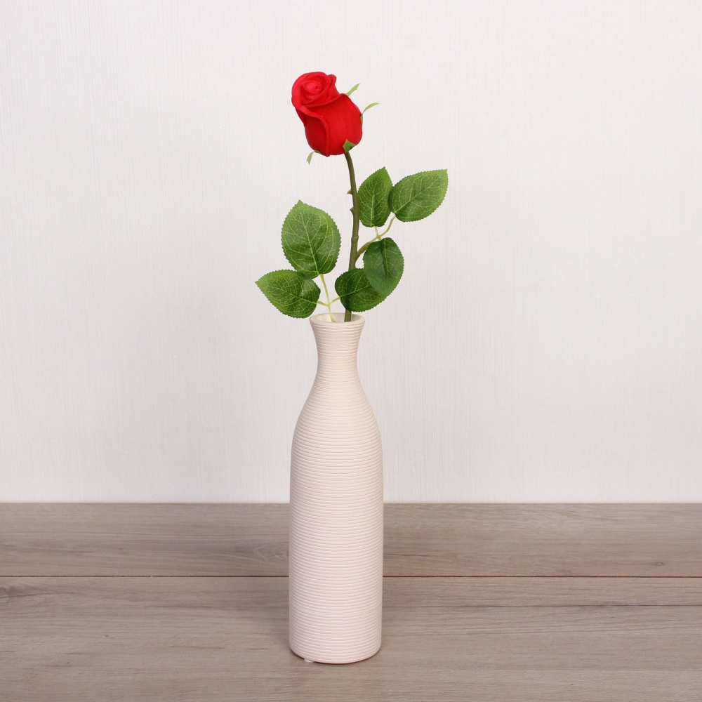 Цветок искусственный «Natur» 45см Роза красная