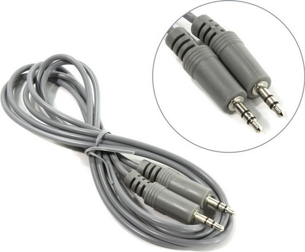 Кабель AUX Smartbuy 3.5 Jack (M) - 3.5 Jack (M)  3м в пакете