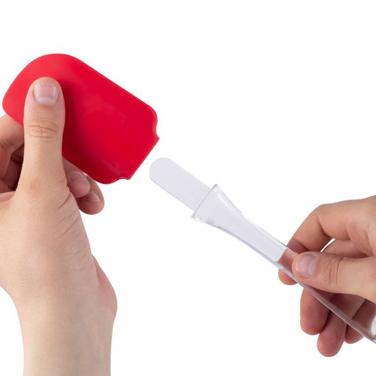 Лопатка кухонная силиконовая 24,5х5,5 см Kamille KM-7500