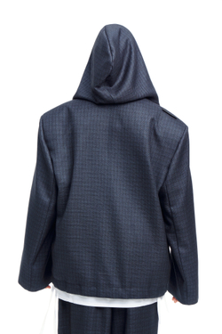 Жакет с капюшоном BEZ STANDARTOV Blue