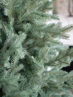 Ель искусственная голубая «Марселло» (Литая хвоя) 210 см / 2.1 м