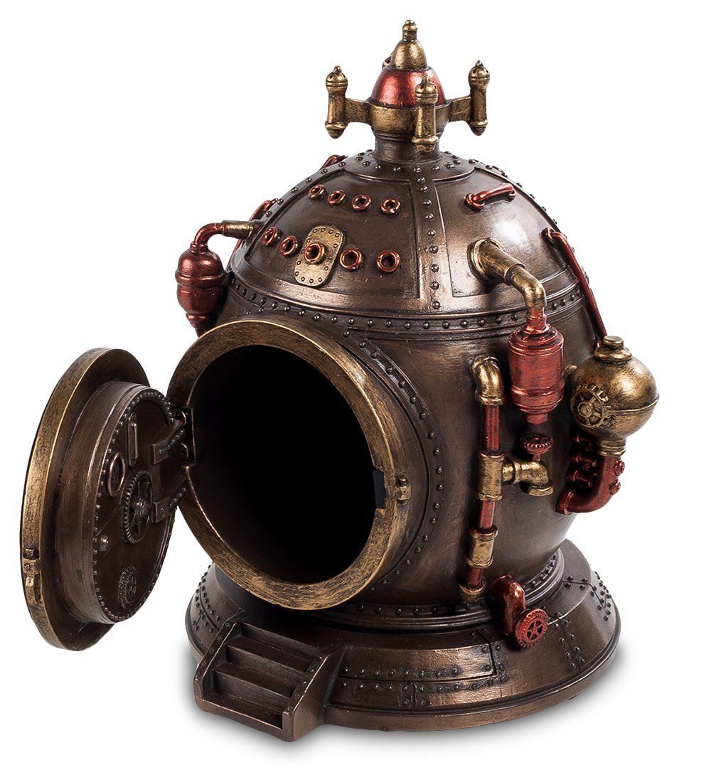 Veronese WS-294 Шкатулка с часами в стиле Стимпанк «Машина времени»