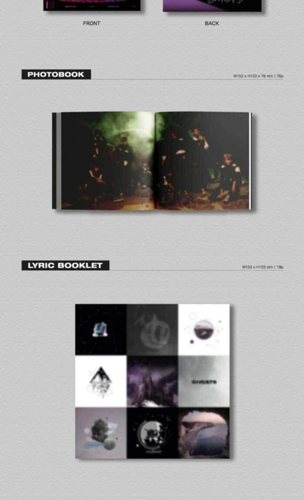Альбом Ghost9 - Pre Episode 2 : W.All 2nd Mini Album
