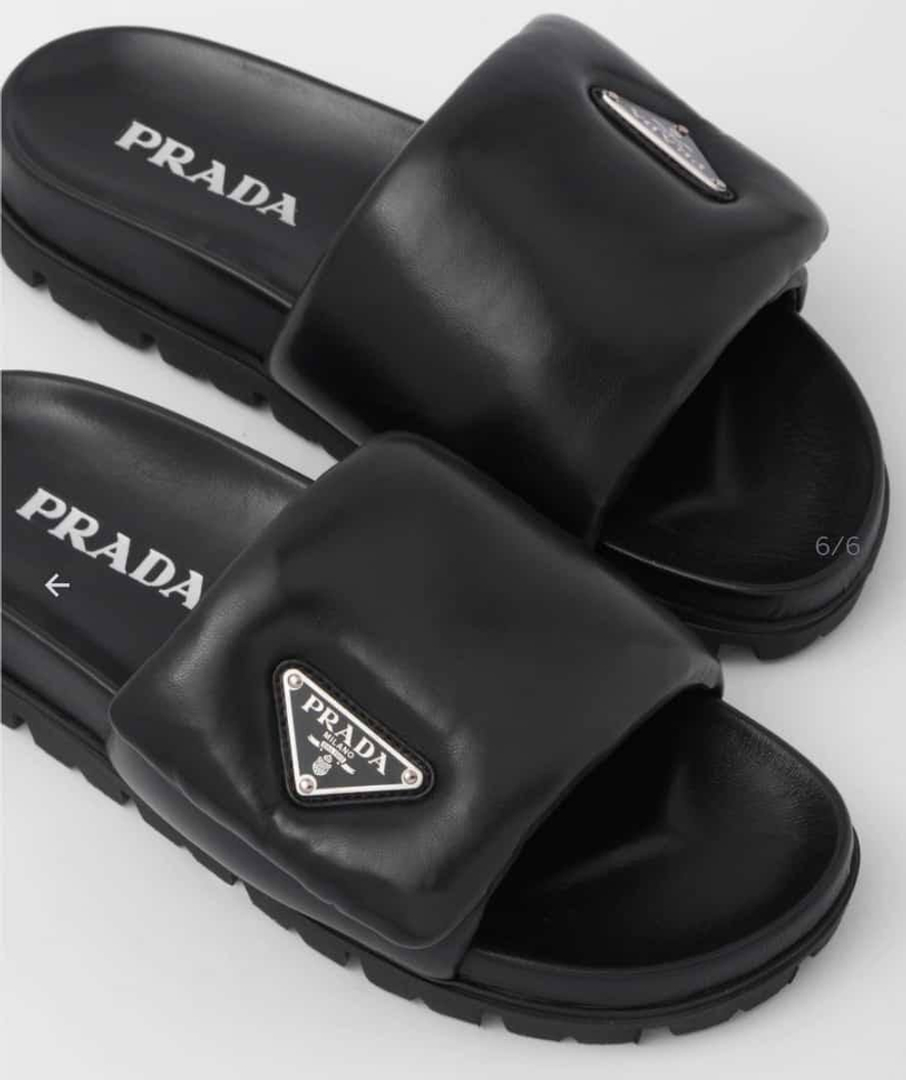 Шлепанцы Prada