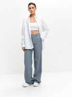 Белая рубашка свободного кроя Фостер