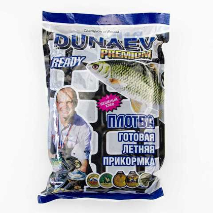 Прикормка Dunaev-Ready 1кг (Плотва)