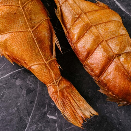 Окунь морской (красный)  горячего копчения