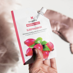 Sesderma BEAUTYTREATS Sleeping mask - Восстанавливающая ночная маска для лица c маслом шиповника, 25 мл