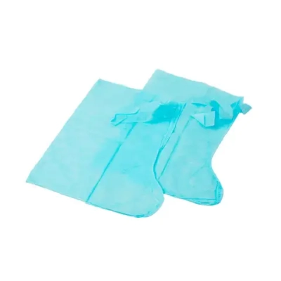 Бахилы хирургические ламинированные 45 см на завязках, пл.42 стерильные Новисет