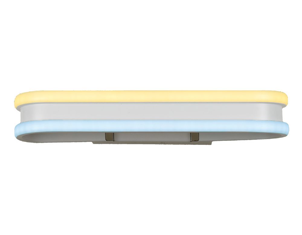 Настенный светодиодный светильник FL161 WH белый LED 3000K/6400K 26W 400*60*130