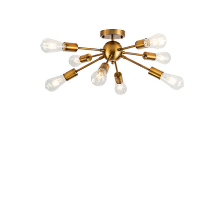 Ceiling design lamp    (Gold)Houlun