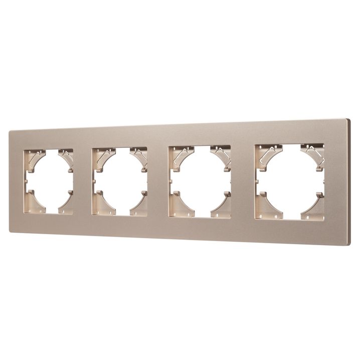 Рамка пластиковая FRM-PERIO-PL-4-GD Arlight 049761