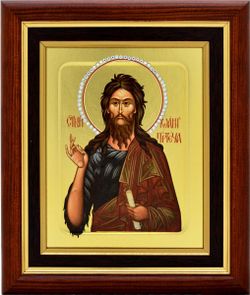 Иоанн Предтеча. Икона, писанная в монастыре.