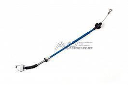 Трос сцепления ВАЗ 2109 нового образца круглый наконечник Автопартнер