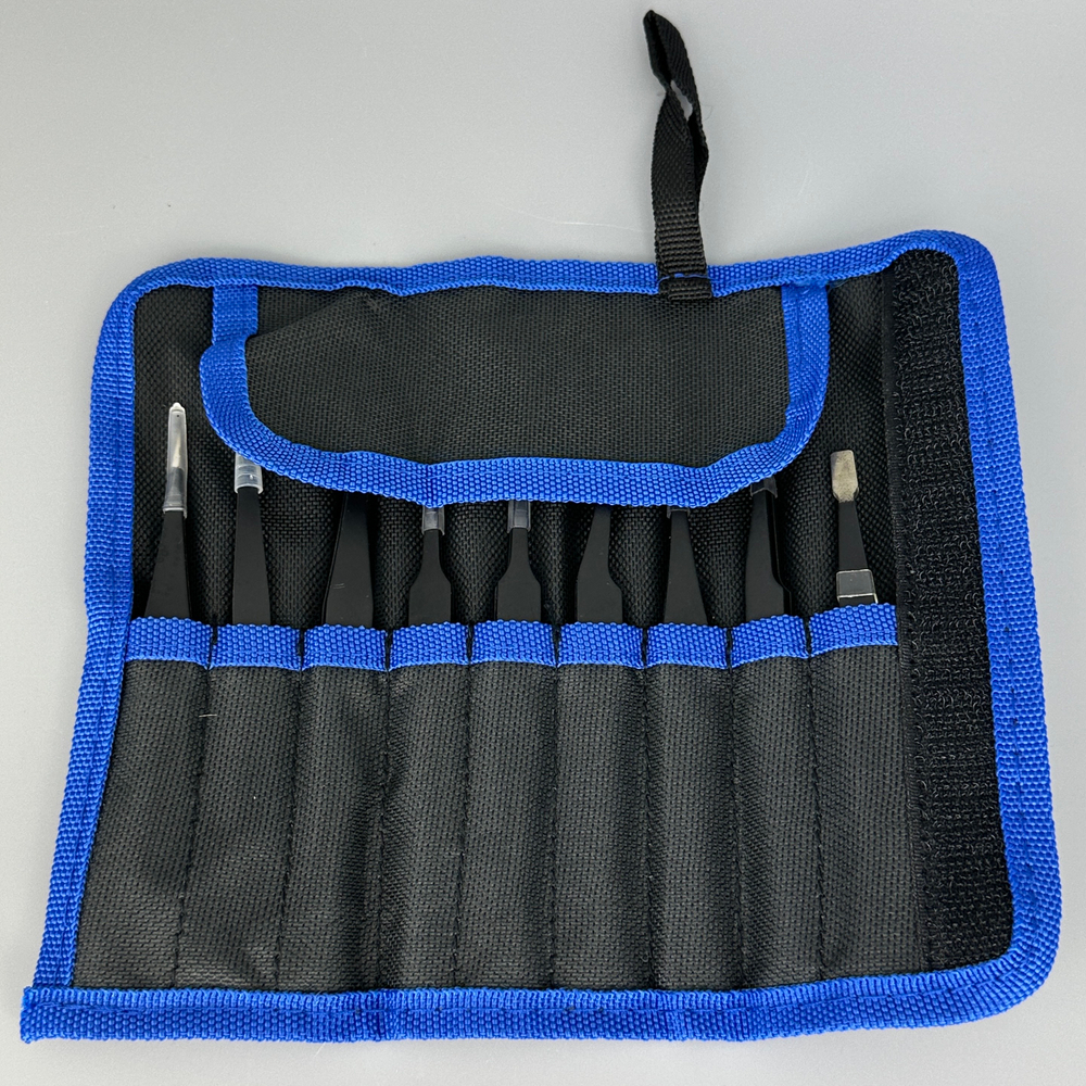 Набор пинцетов 9 шт.