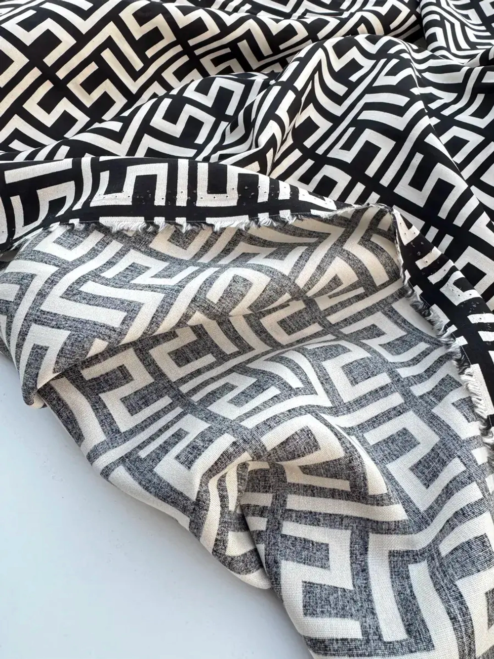 Ткань штапель 2 м для шитья и рукоделия