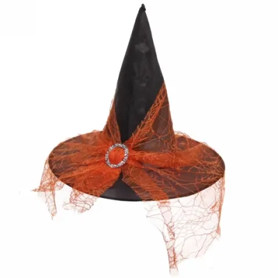 Шляпа карнавальная «Чародейка» 32 см, d-38 см, микс