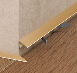 Щелевой плинтус Pro Design MINI 7067 шампань, 2700x15,5x6,15 мм