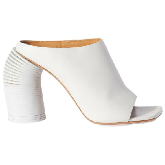 Off-White Open Toe High Heel Sandal 'White'