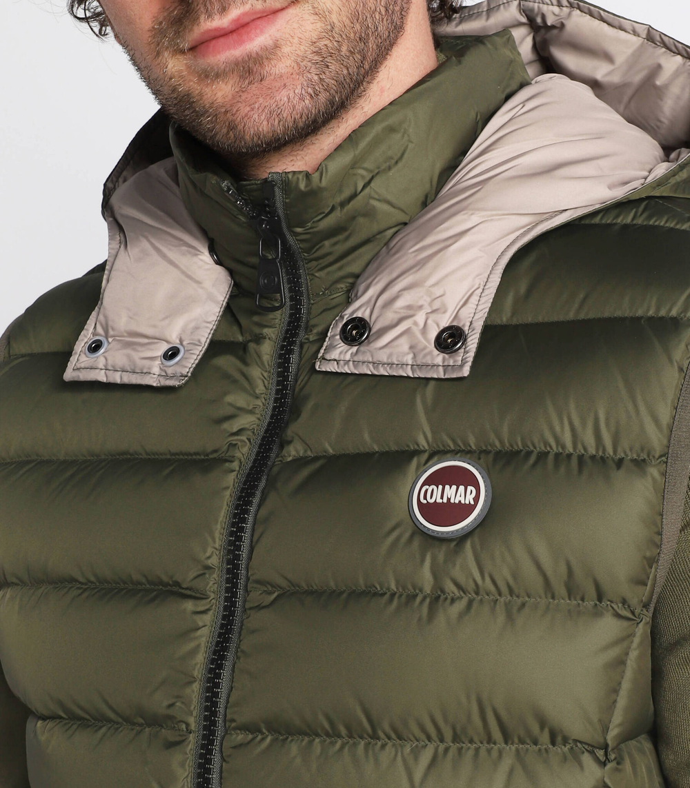 пуховая безрукавка Colmar - зеленый(1239 9WY)