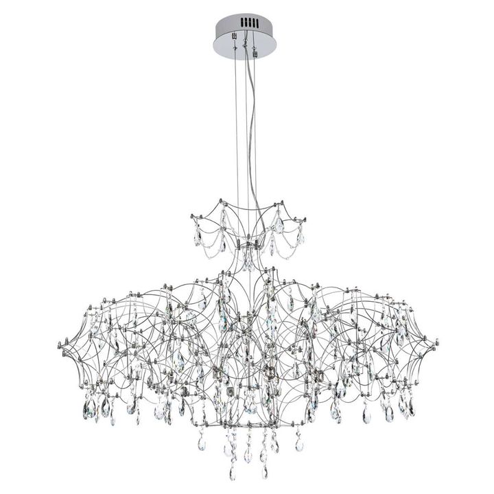 Подвесная светодиодная люстра Modelux Premium ML.7815.1050P CH