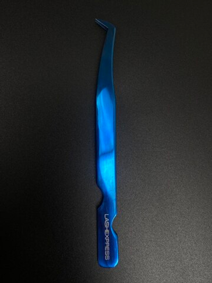 Пинцет № 39 Lashexpress сапожок синий