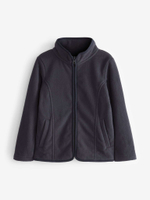 Куртка флисовая на молнии для девочки Next A14-364, Темно-синий