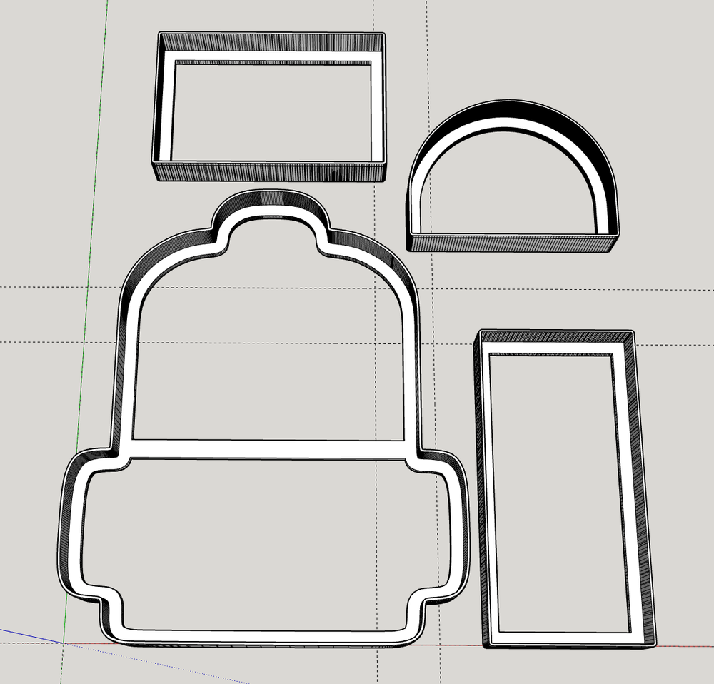 3D набор Портфель