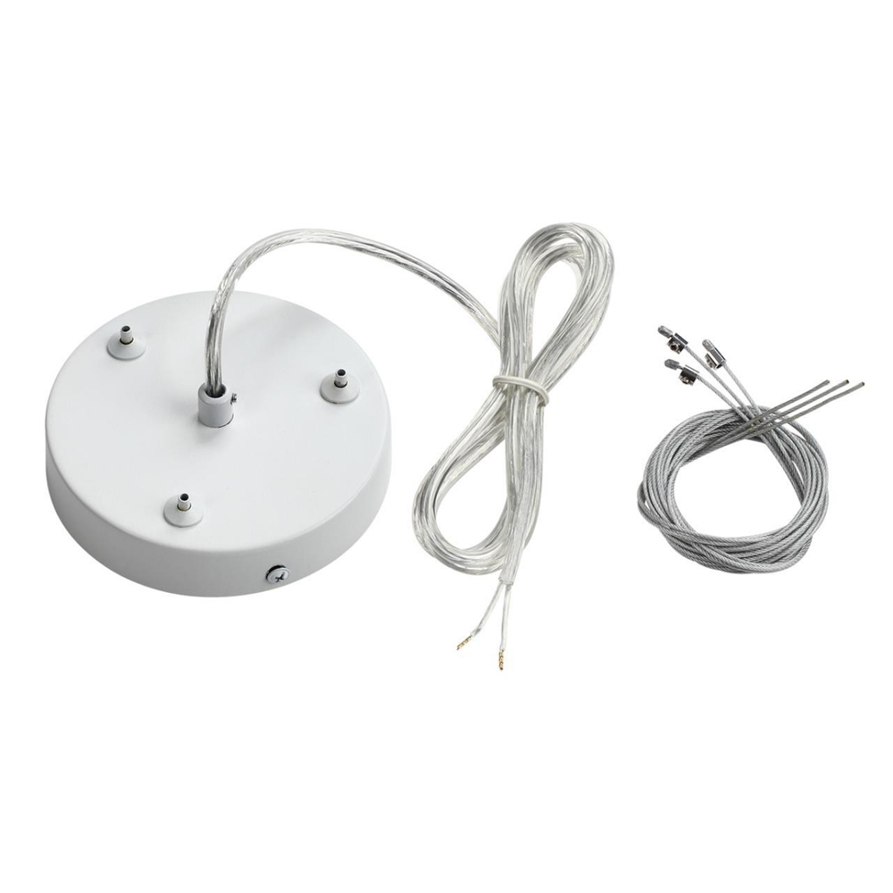 8002/A MODERNI LN25 159 белый/ металл/металл Подвесное крепление 220V ANIMAISA