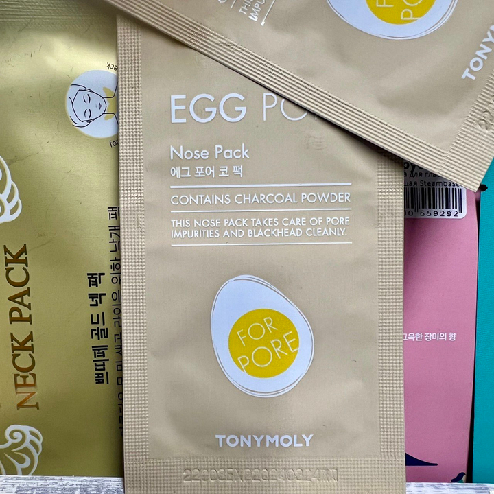 Патч-полоска для носа Tony Moly Egg Pore Nose Pack от черных точек 1 шт