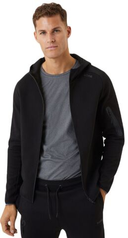 Куртка теннисная Bjorn Borg Tech Sweat Hoodie - black beauty