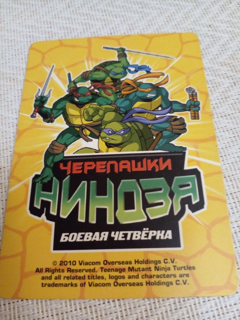 Коллекционная игровая карточка ЧЕРЕПАШКИ-НИНДЗЯ Боевая четвёрка: Путь ниндзя 99 (№ 99/260 ) "ЛЕДЯНАЯ ГОРА"