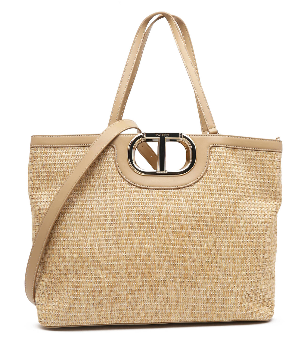 Сумка-шопер Lila TWINSET - бежевый(241TB7360)