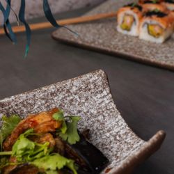 Блюдо прямоугольное 24,2*11,4*5,8 см Brown Untouched Taiga P.L. Proff Cuisine [1]