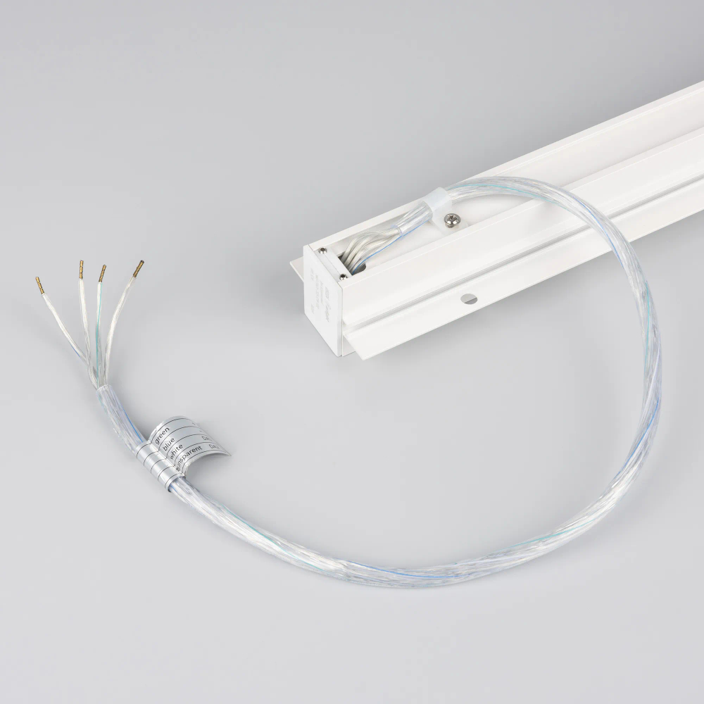 Трек встраиваемый MAG-TRACK-2538-FDW-1000 (WH, 5LN) (Arlight, IP20 Металл, 5 лет) 050224