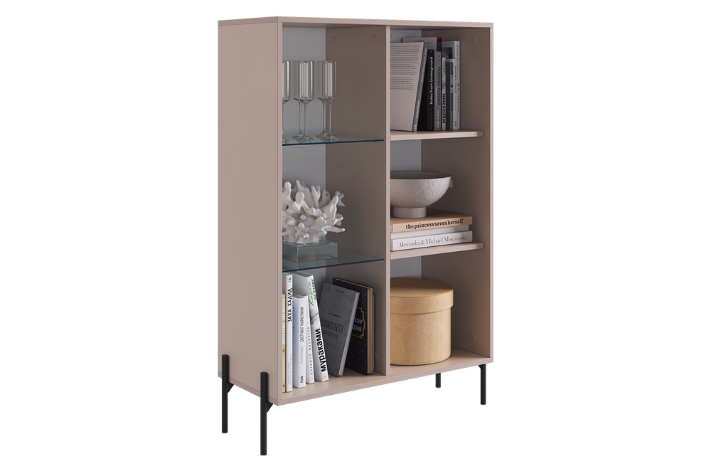 Доминика (MebelSon) Комод со стеклом