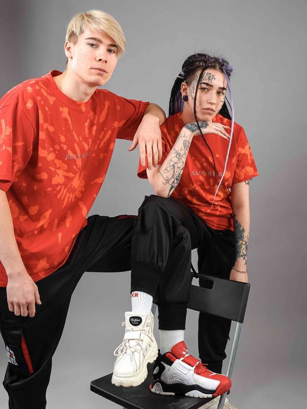 Джоггеры Jogger Street Black Jam Red Pocket - фото 11