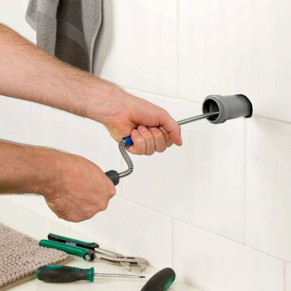 Трос для прочистки канализационных труб 1,4м