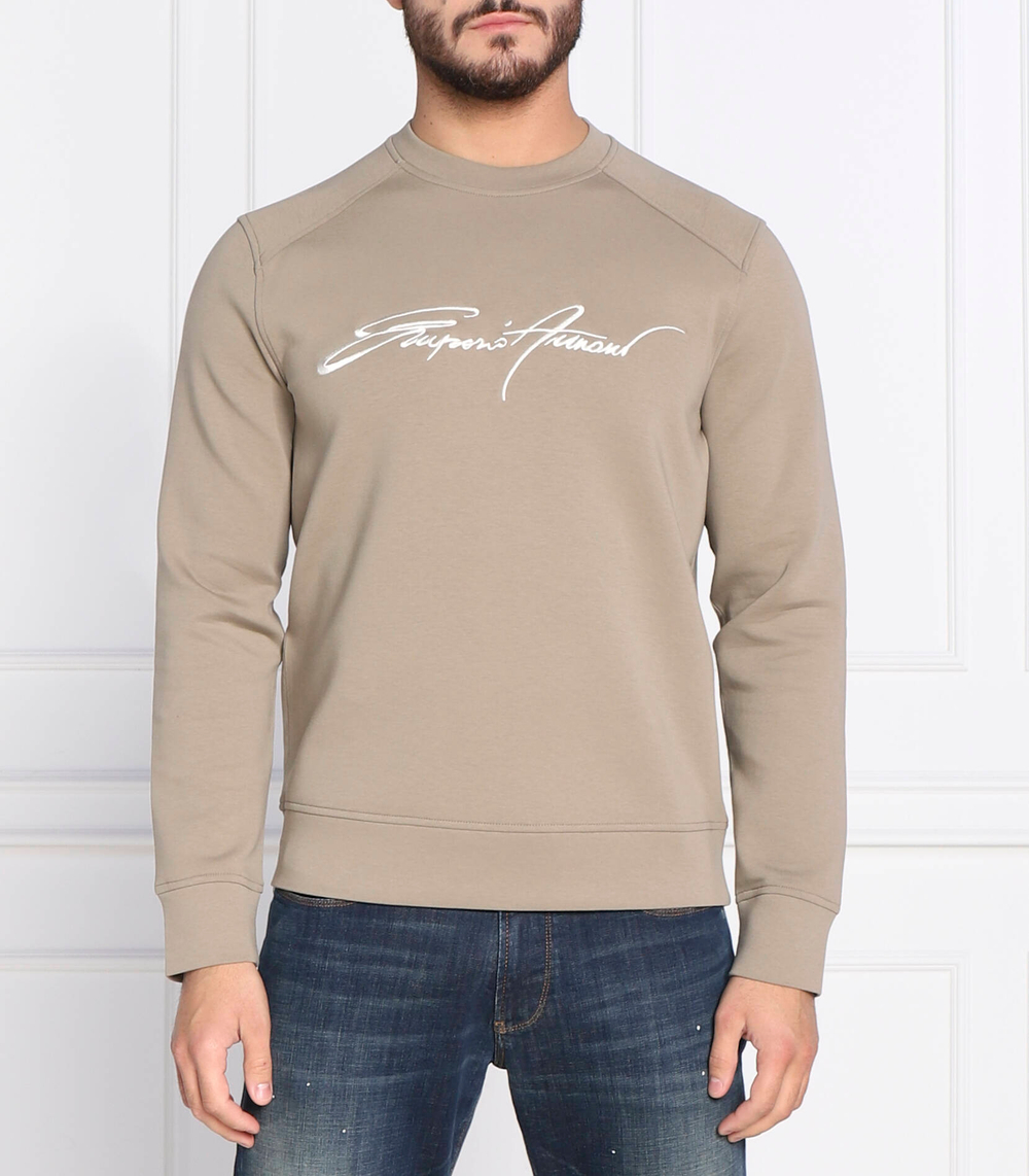 Худи Emporio Armani - бежевый(6L1MP3 1JHSZ)