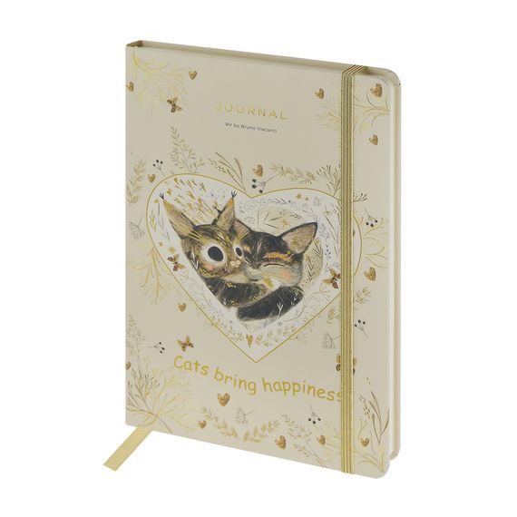 Bloknot \ Блокнот \ Notebook  Записная книжка "Megapolis Journal" А5, 100 л. на резинке, "Просто любовь", линейка