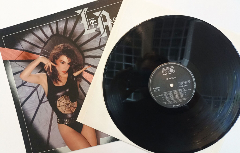 Винтажная виниловая пластинка LP Lee Aaron (Germany 1984)