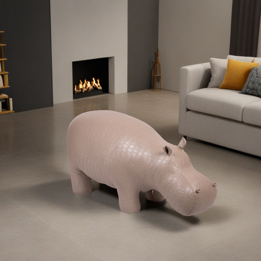 Банкетка Пуф Бегемот Капучино малый