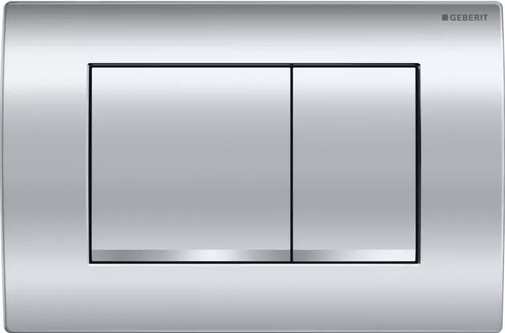 Комплект Geberit с клавишей Delta30, хром глянцевый