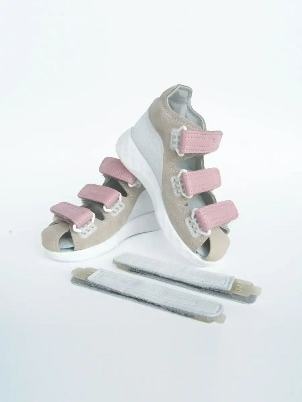 Сандалии детские для девочек на липучках