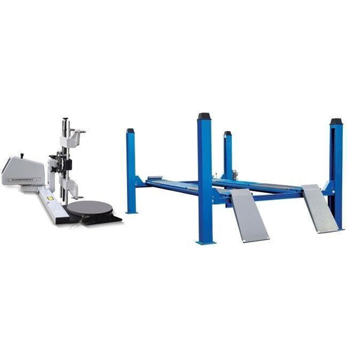 Подъемник 4-хст. г/п 4т, эл/гидр. с траверсой+СКО-1Л Тест система Комплект F4D-4