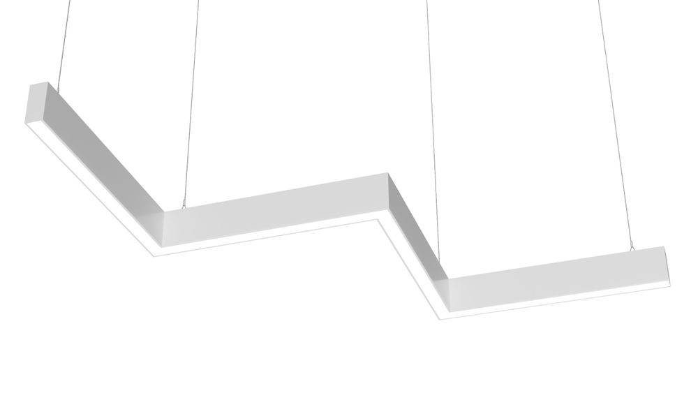 Светильник светодиодный зигзаг FS-TG 110Вт 398х80х1481