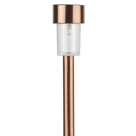 SL-SS30-CPR ЭРА Садовый светильник на солнечной батарее, нержавеющая сталь, медный , 32 см