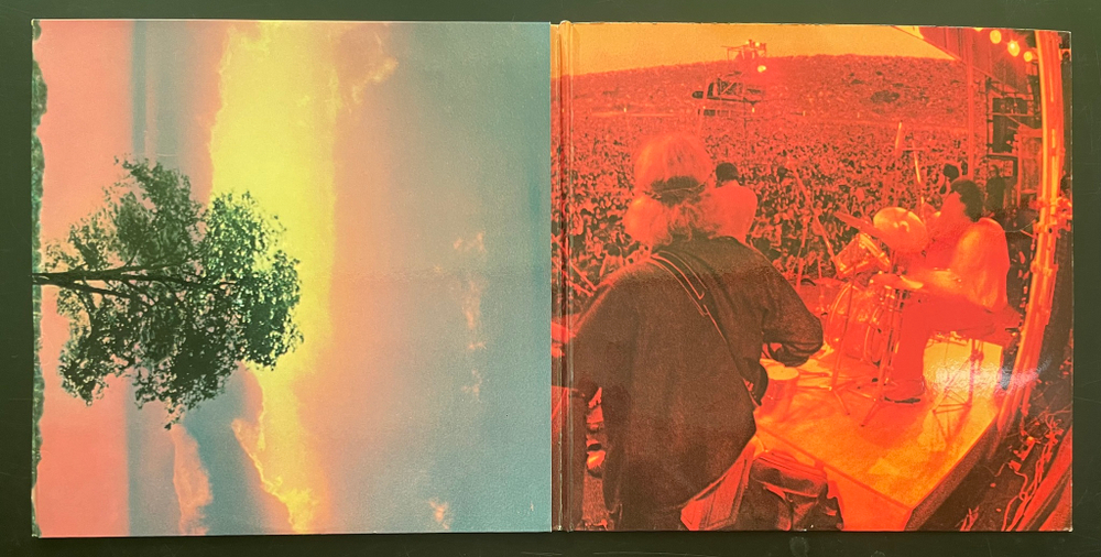 Сборник The First Great Rock Festivals Of The Seventies - Isle Of Wight / Atlanta Pop Festival 3LP (Голландия 1971г.)