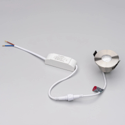 Светильник MS-GLORY-BUILT-R54-5W Warm3000 (NI, 38 deg, 230V) (Arlight, IP54 Металл, 5 лет) 047289